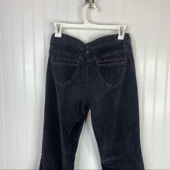 Athleta Textured Flare Pants Size 8 Tall goth cargo y2k grunge vintage gothic - Picture 4 of 10